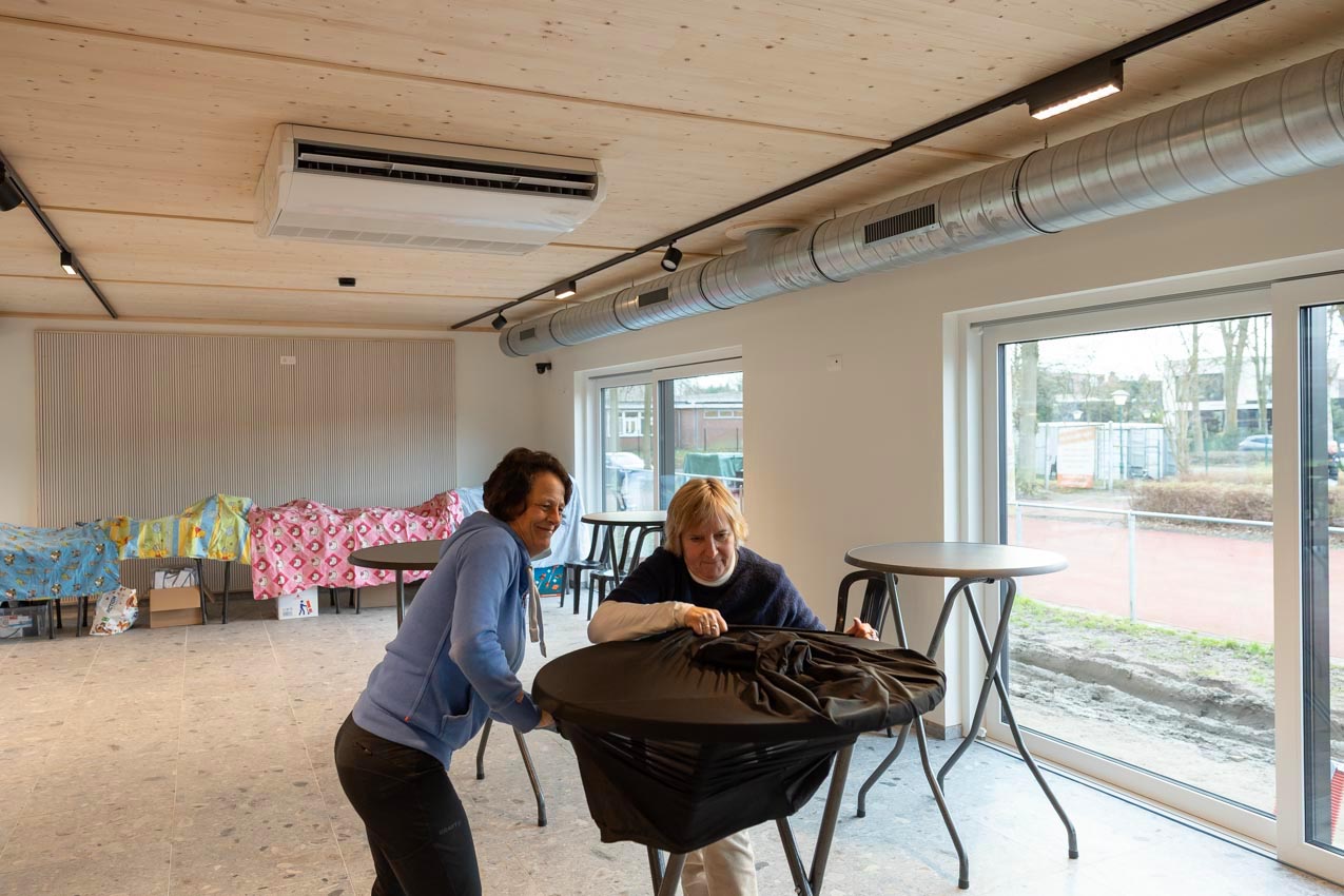 Opening nieuwe kantine ABES