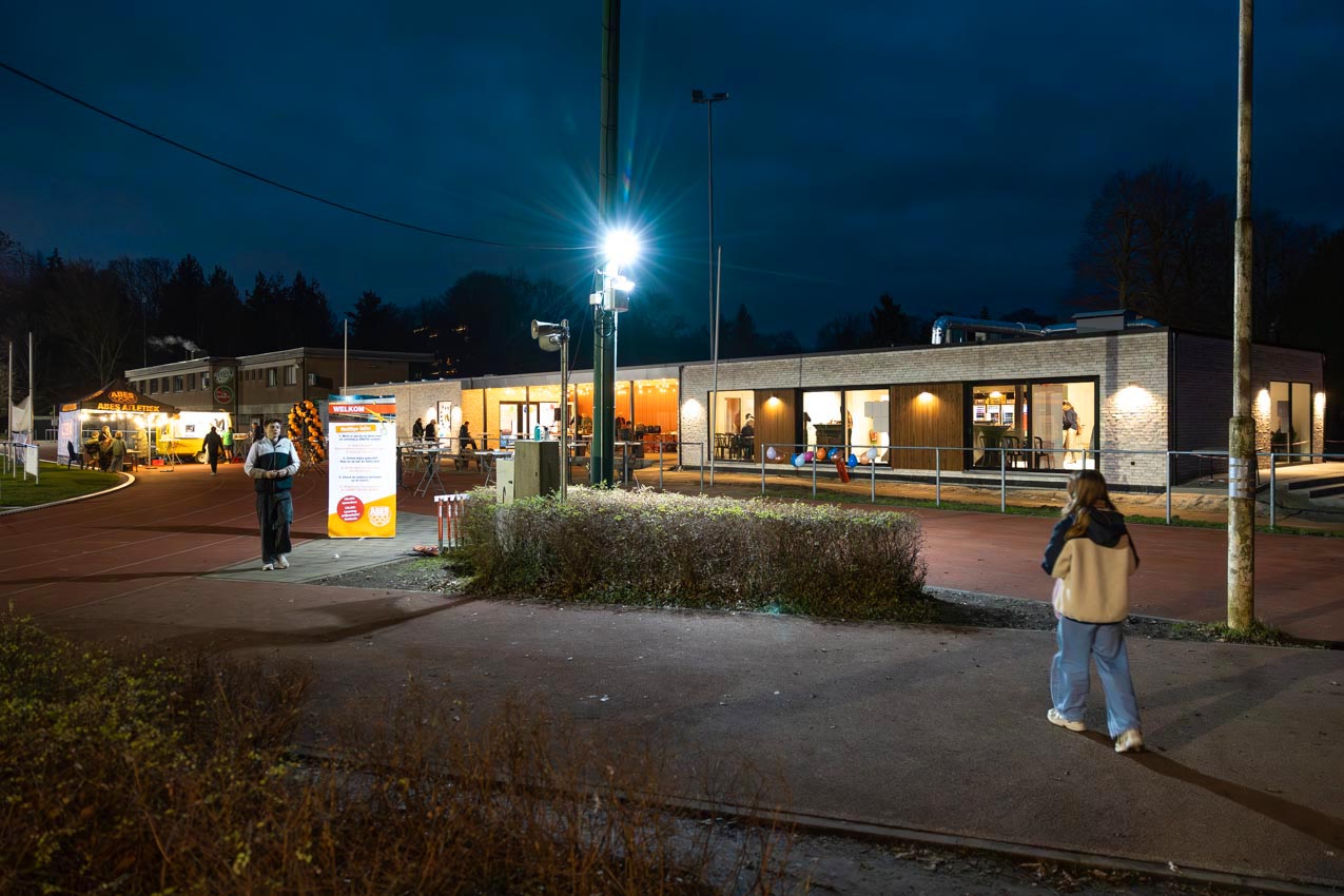 Opening nieuwe kantine ABES