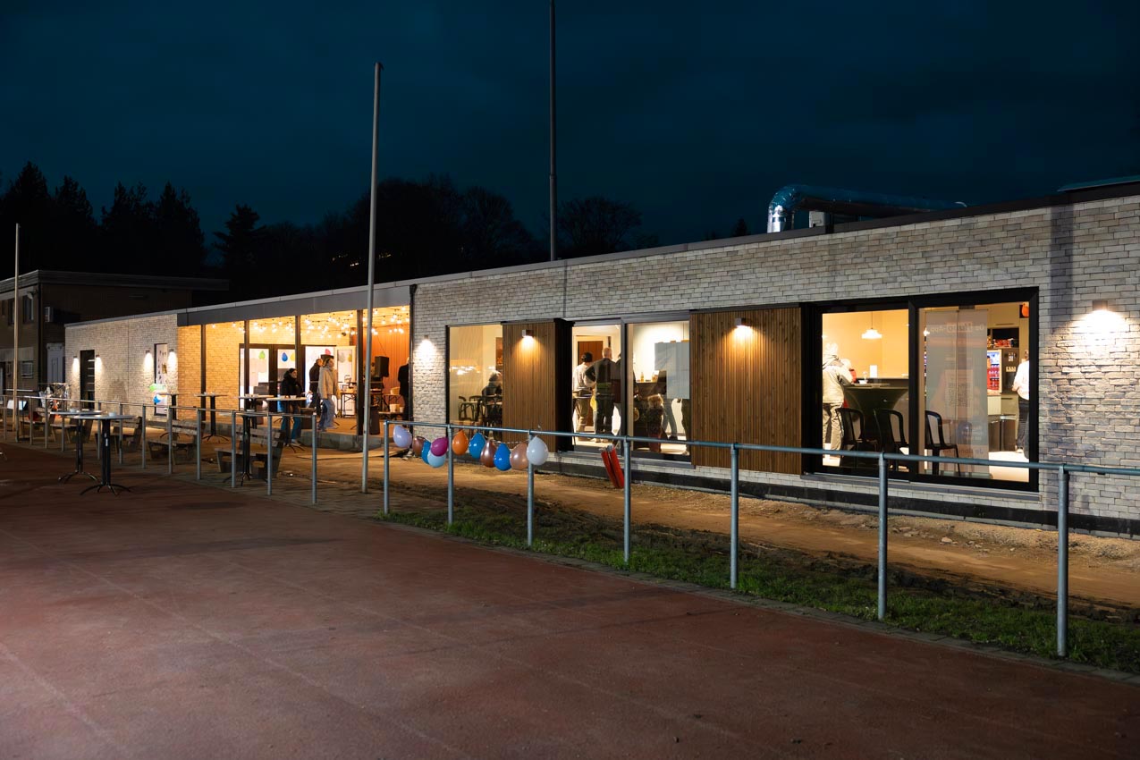 Opening nieuwe kantine ABES