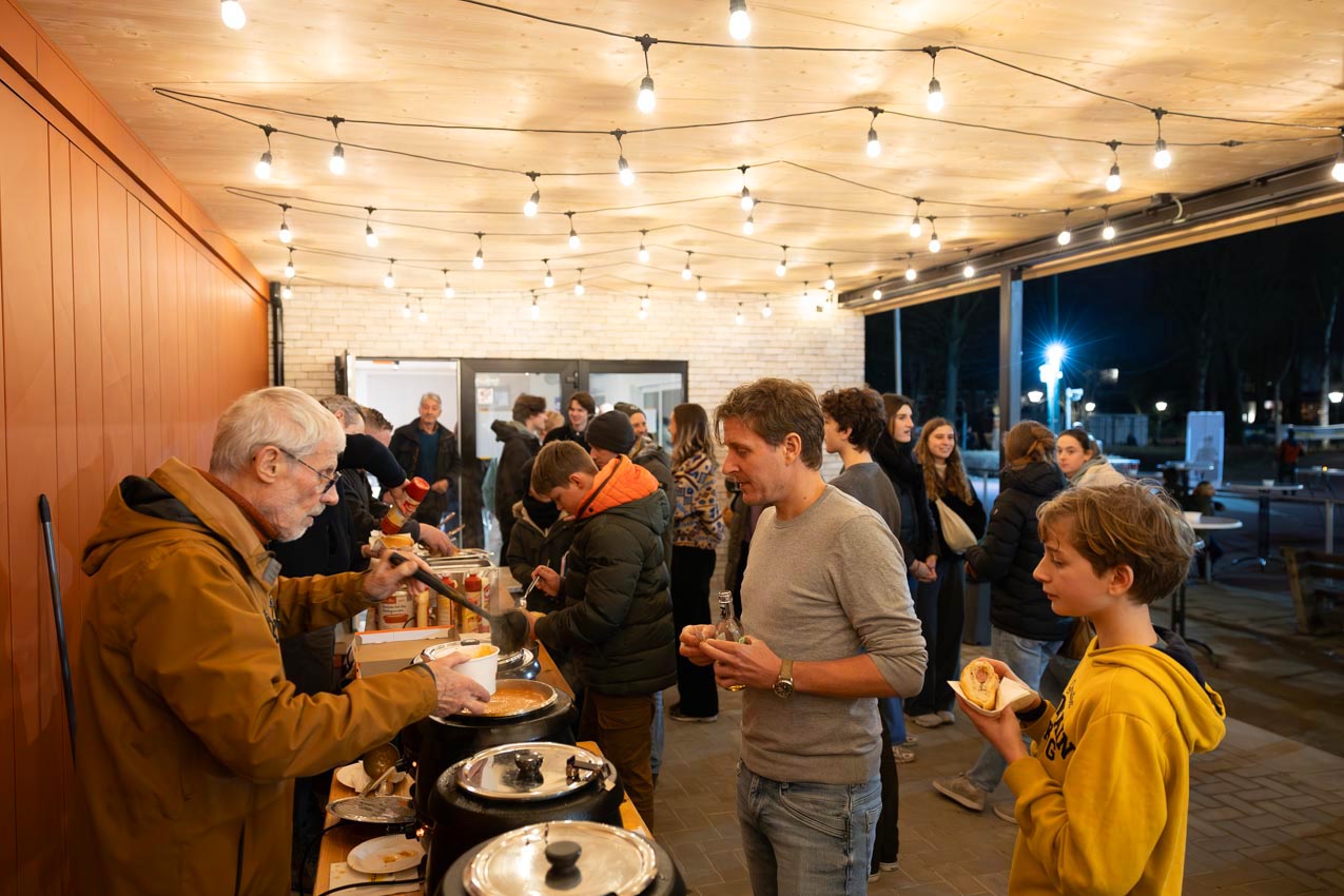 Opening nieuwe kantine ABES