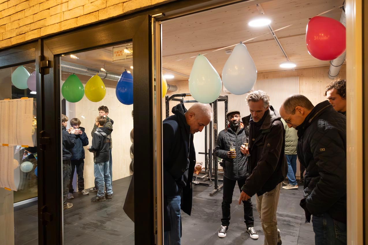 Opening nieuwe kantine ABES