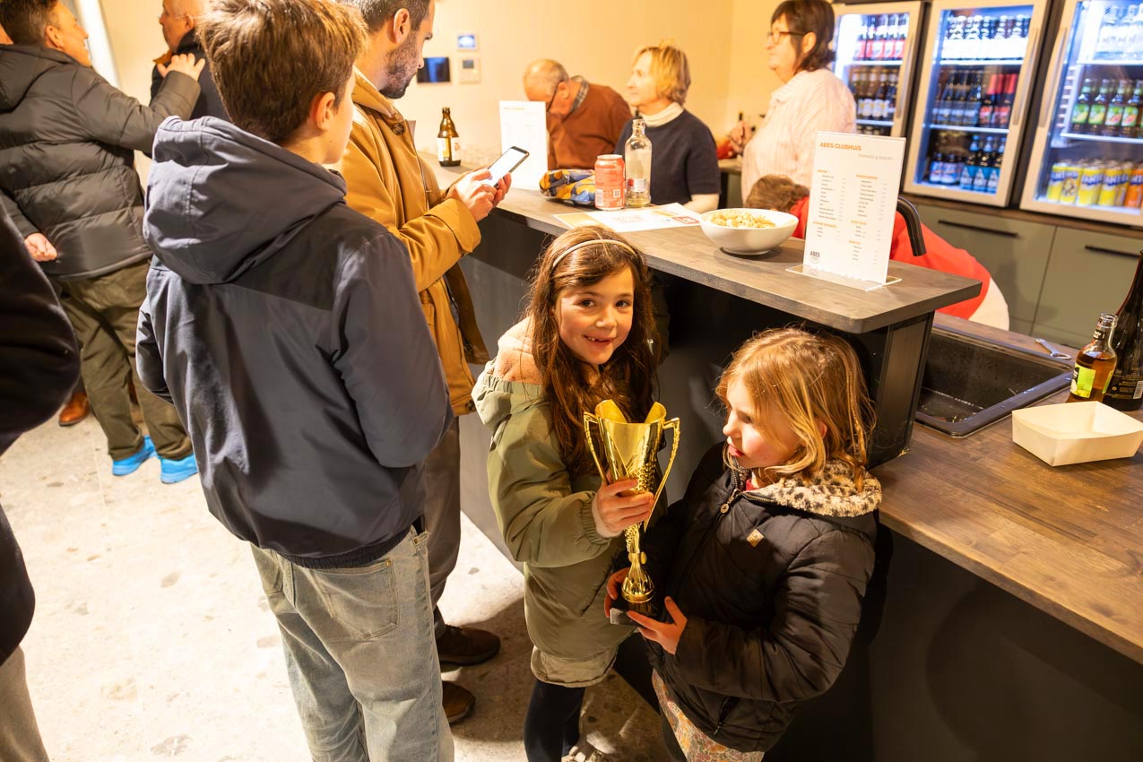 Opening nieuwe kantine ABES