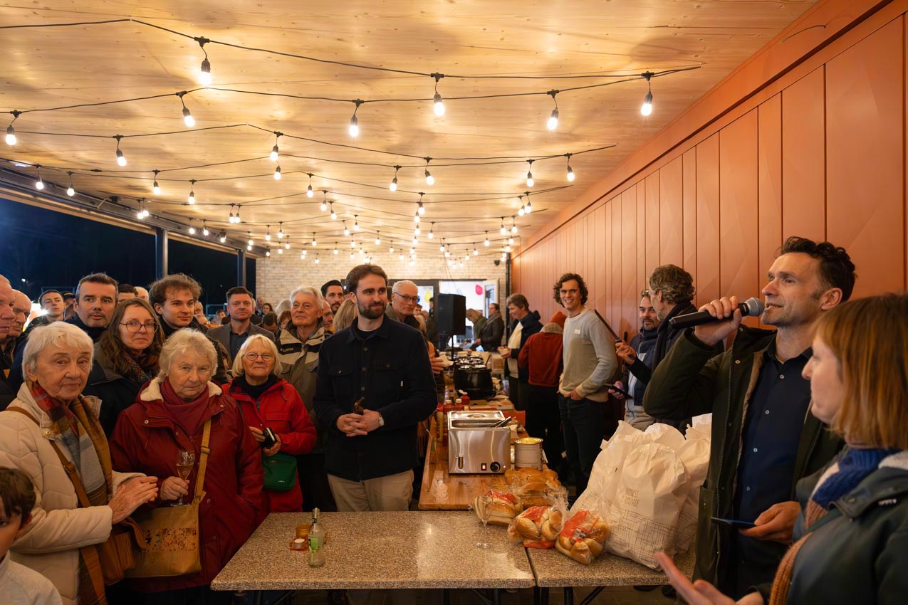 Opening nieuwe kantine ABES