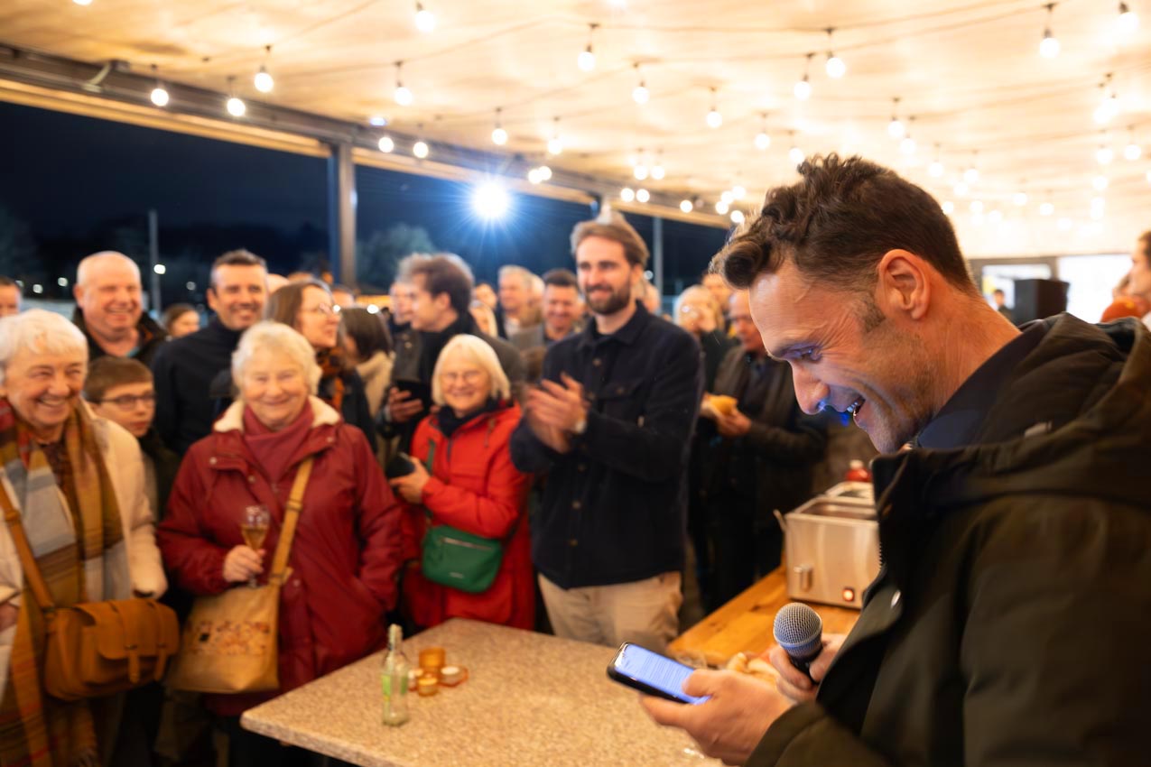 Opening nieuwe kantine ABES