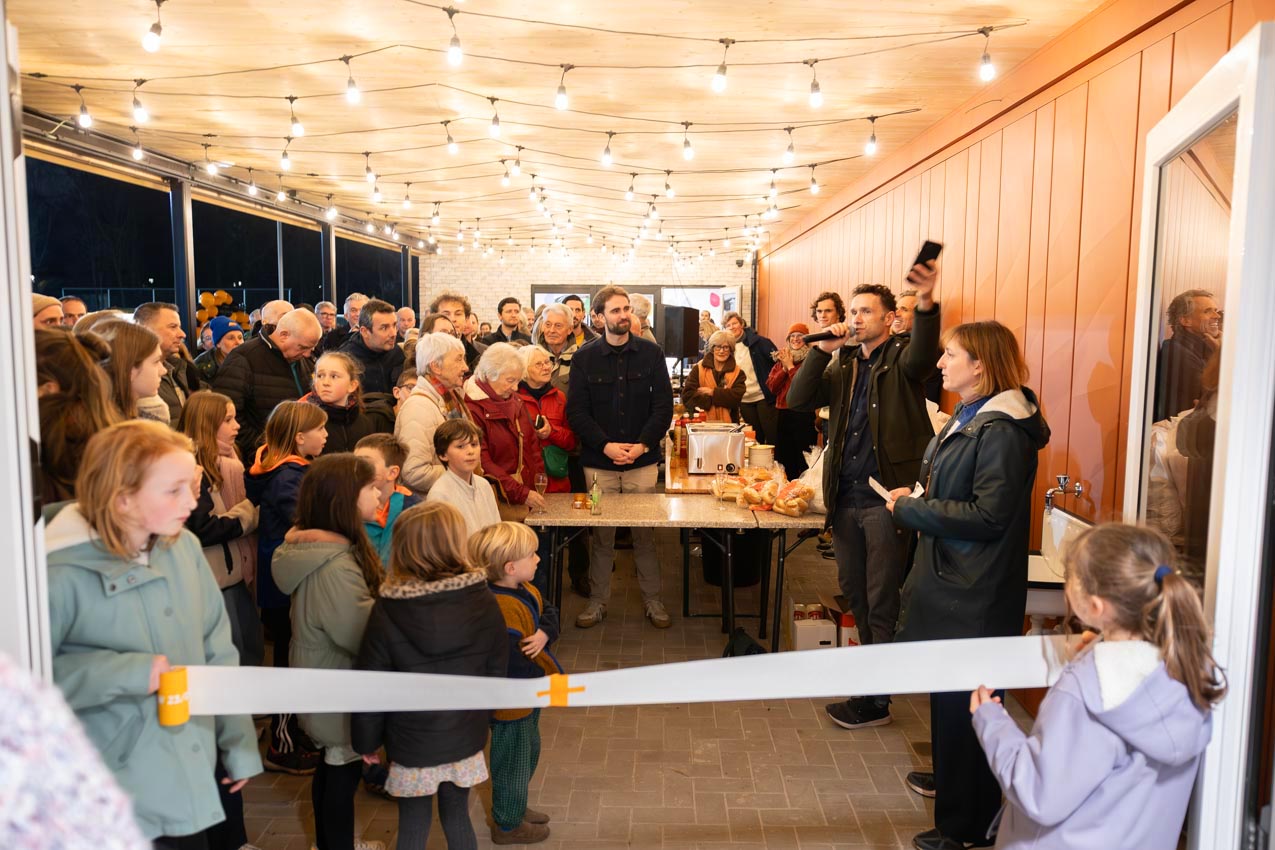 Opening nieuwe kantine ABES