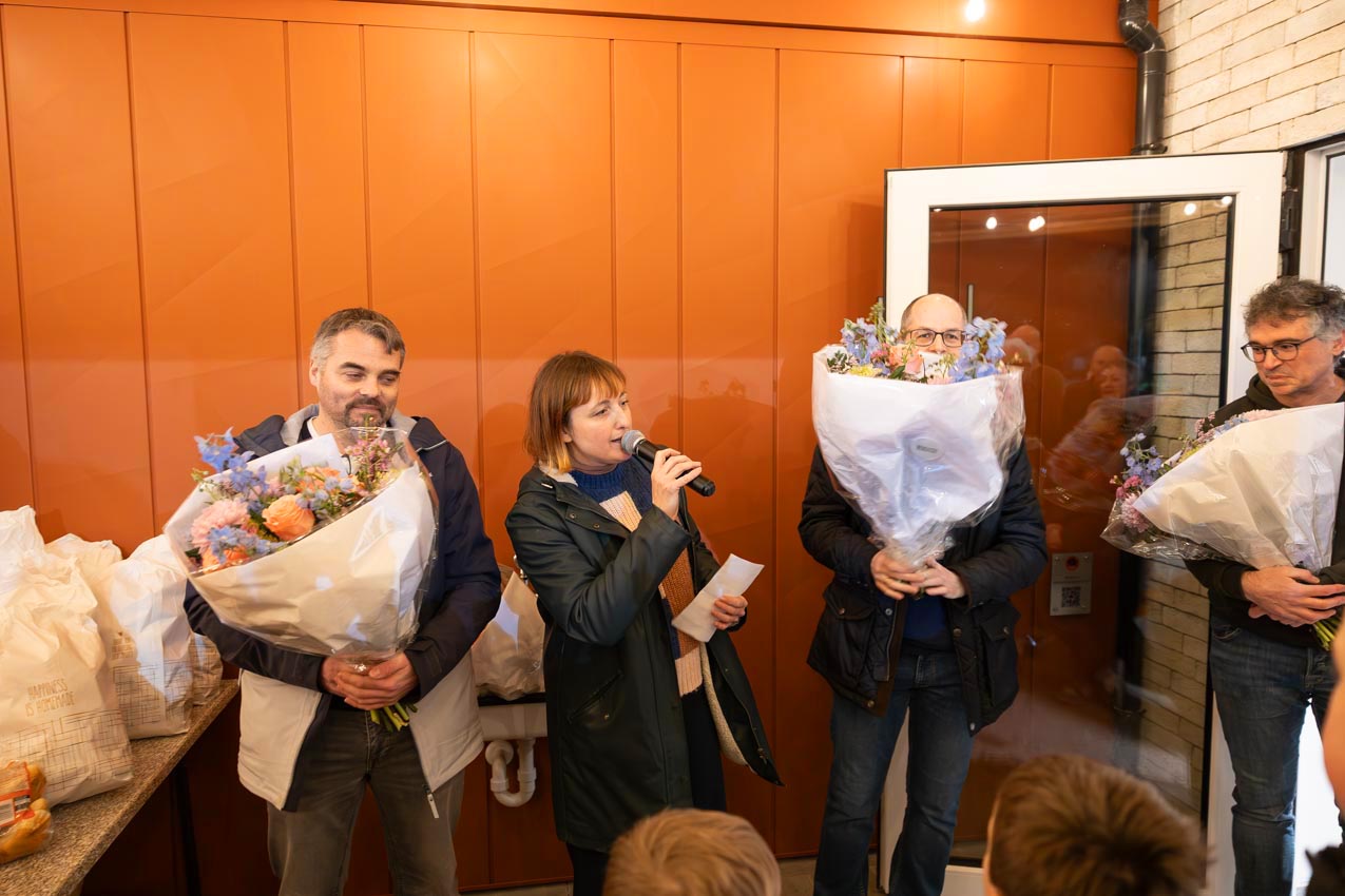Opening nieuwe kantine ABES