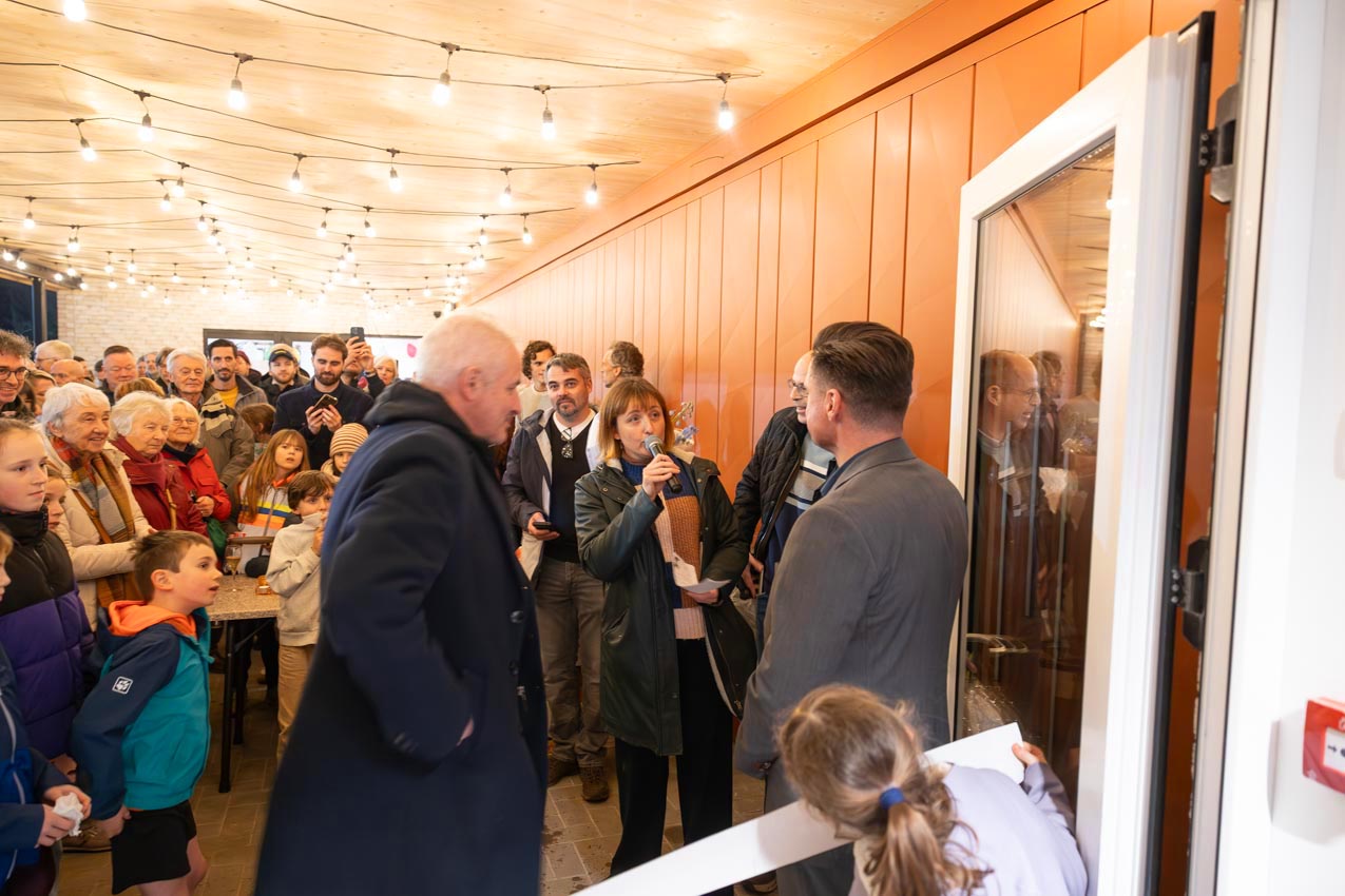 Opening nieuwe kantine ABES
