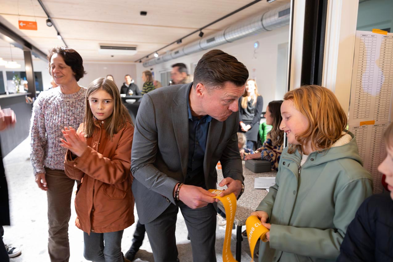 Opening nieuwe kantine ABES