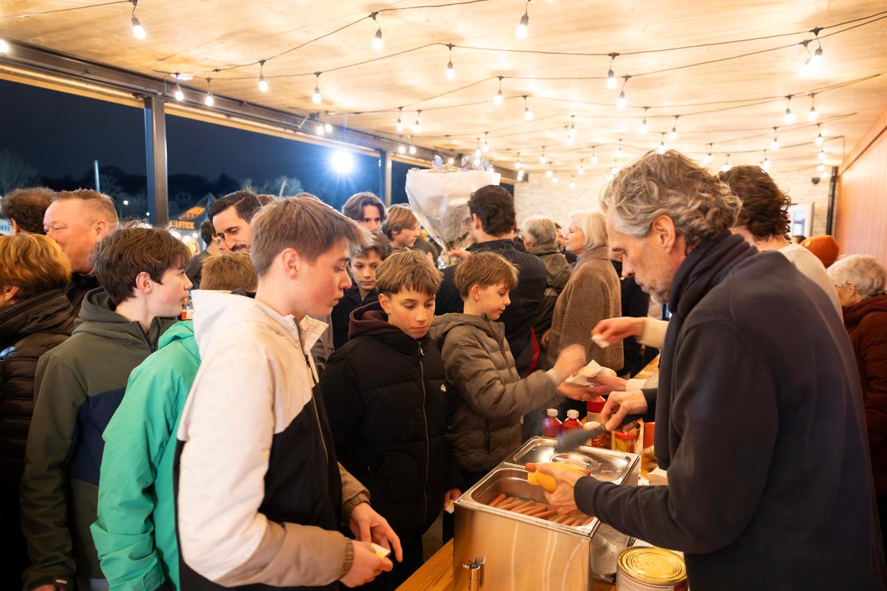 Opening nieuwe kantine ABES